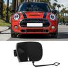 Front Bumper Tow Hook Eye Cap Cover 51117337796 for MINI Cooper S F55 F56 F57 2014-2018 Black Plastic Replacement Towing Flap