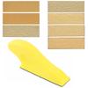 Micro Sander Kit 3.5x1 Inch Mini for Small Projects, Detail Handle Sanding Tools, 70 Sheets Sandpaper Wood 40 60 80 120