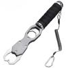 Nuovi Pinze Impugnatura Pesca in Lega di Alluminio Accessori Dispositivo di Controllo Pesci con Bilancia 18kg Bilancia a Molla Rotazione 360° Strumento di Presa Regolabile Acqua Salata