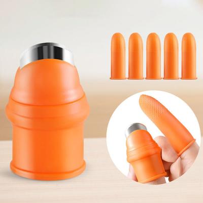 Nůž na palec Opakovaně použitelná protiskluzová úprava Finger Ergonomický design Víceúčelová ochrana nehtů Chránič prstů na pepř a chilli Sběrací prst Domácí zdroj