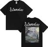 Unisex Summer Fashion T Shirt, 90s Hip Hop Loose Streetwear Graphic Featuring Extremoduro Rock Band Picha Women And Men T Shirt