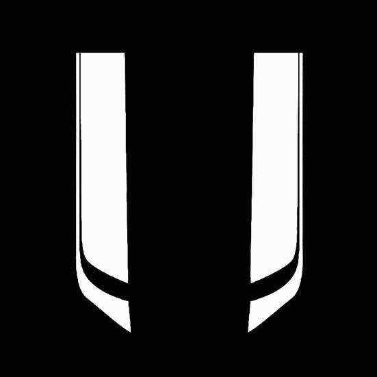 

2шт автомобиль гоночный капот наклейки спортивные полосы наклейки водонепроницаемые украшения DIY