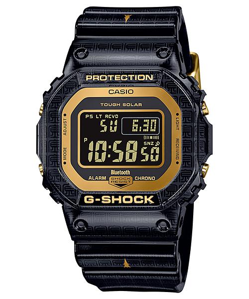 Casio Men s Resin 200M Water Resistant Shock Resistant Quartz Watch GW-B5600SGM-1 чёрный