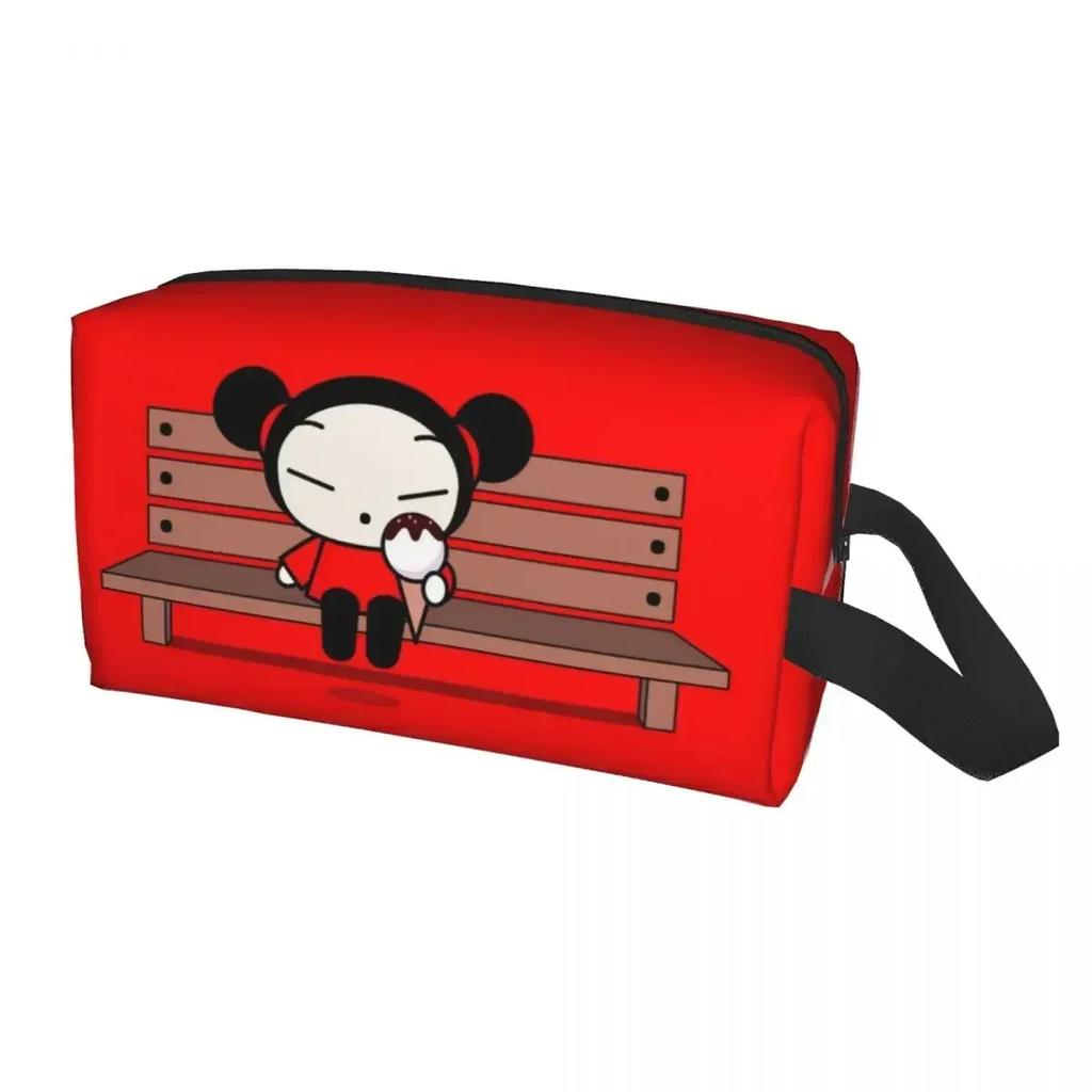 Pucca Kulturtasche Damen Make-up Kosmetik Organizer Damen Beauty Aufbewahrung Dopp Kit Etui