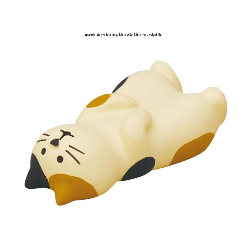 Piano Cat Resin Ornament Blind Box – Trendy Bartender Miniature Decoration & DIY Craft