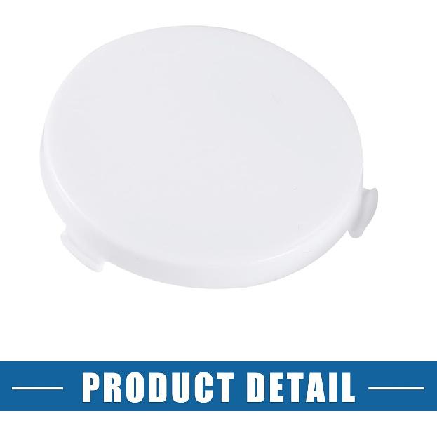 Car Dome Courtesy Sail Panel Light Lamp Lens Cover Car Interior Light Lens for Chevy Impala 1962-1967 Plastic White (Set of 2)