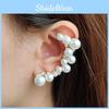 Stylish Simulation Pearl Earring With Sparkling Rhinestones For Wear Casual