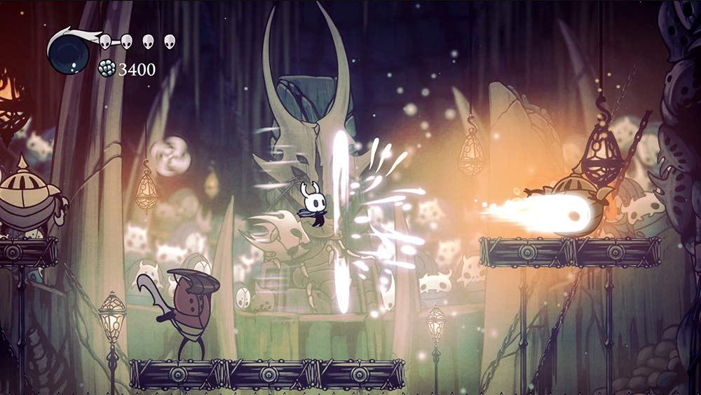 Hollow Knight - Switch (Includes original instruction manual and fold-out map of Hollow Nest)
