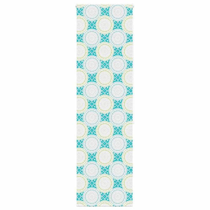 VidaXL Roller Shower Curtain 60x240 Cm Fabric Width 56 Cm, Shower Blind, Roller Shower Curtain, 4014876