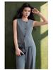 Women's High-End Spring/Summer French-Design Suit with Vest and Outerwear Base Layer