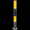 Brangdy Reflective Rubber Traffic Divider Post
