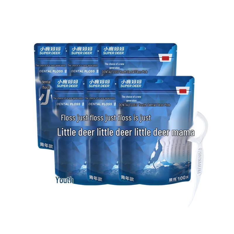 Fawnmum Fine Thread Dental Floss Picks