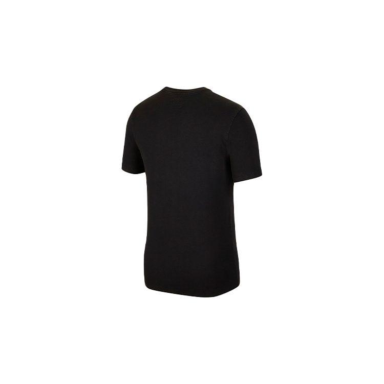 Jordan Air T Shirts Men's Black Crew Neck Moderate Straight Fit CN3108-010