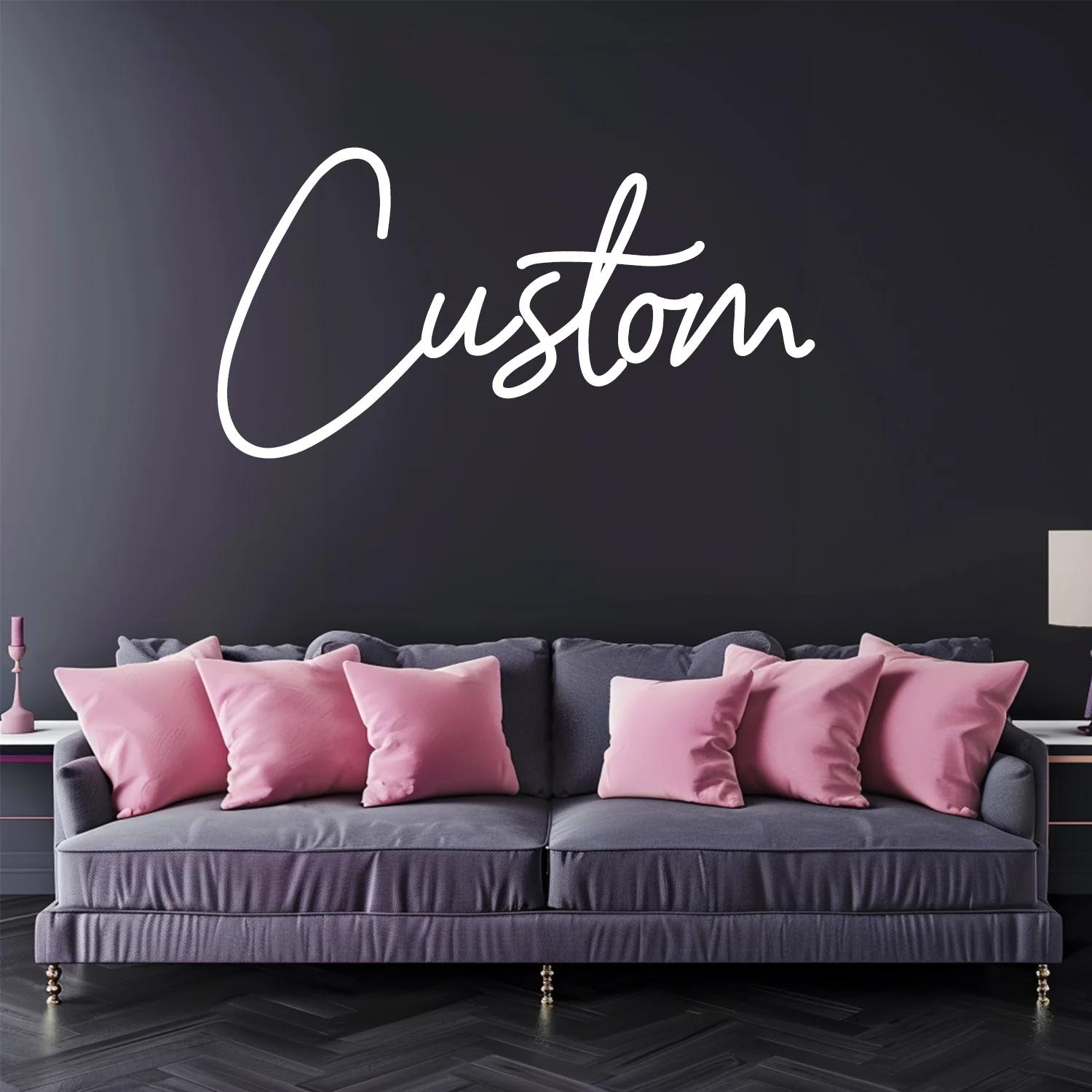 

Custom LED Neon Sign USB Powered Personalised Name Sign Wall Decor for Wedding Birthday for Parties Halloween Christmas Gifts 8inch 3letter max