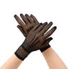 Vintage durchsichtige Netzfingerhandschuhe, kurze dehnbare Netzhandschuhe für Halloween & Kostüme