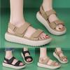 Women'S Summer Comfy Walking Sandals Lightweight Cushioned Hiking Sandal Platform Shoes For Woman Slingback Shoe With Straps