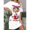 Women's Duck Abstract Print Pajama Dress