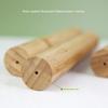 Empty Bamboo Toothbrush Tube & Tea Bottle Eco-Friendly Toothbrush Case Travel Portable Tooth Brush Holder Box
