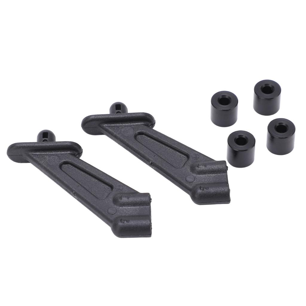 RC Car Rear Wing Bracket Black Plastic High Strength Replacement RC Car Rear Wing Bracket For ZD