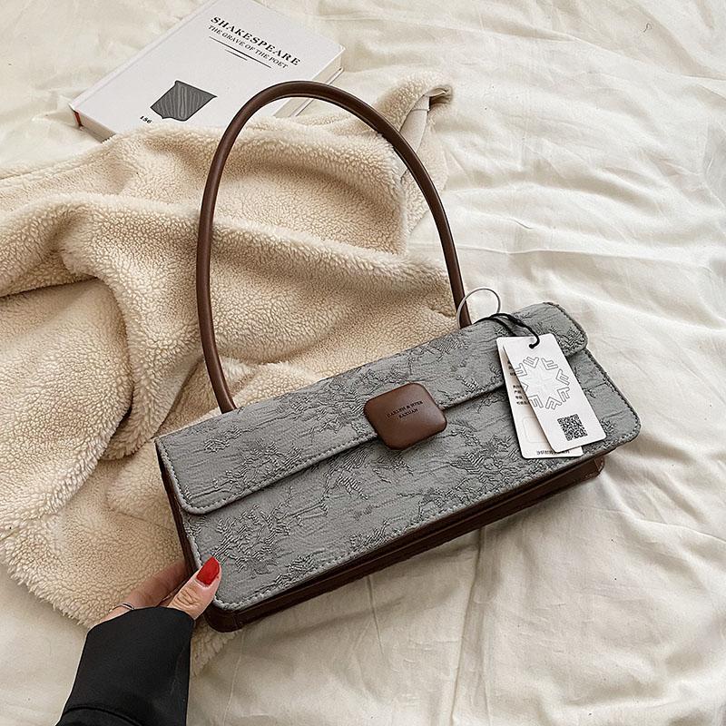 Luksusowa Designerska Damska Torba Retro Żakardowe Torby Podpachowe na Ramię Elegancka Modna Damska Torebka na Wszystko na Imprezę