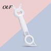 4 in 1 Utility Tool Bunny Shaped Bottle Opener, Multifunctional Manual Cap Remover, Compact Handheld Can Opener Comfortable Grip Handle Kitchen Gadget