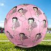 1pc Betty Boop Size 5 Soccer Ball, Standard Sport Football Firm Stitching for Training And Match, Gentle on the Feet, Durable and Unique