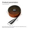 Durable Rubber Bike Handlebar Tape, Perforated Breathable Non-Slip Wear Resistant Bar Strap for Road Bike Outdoor Cycling