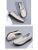 Doudou Women's Slip-On Loafers: Spring-Fall Non-Slip Casual Shoes, Low-Cut, Plus Size for Pregnant Moms