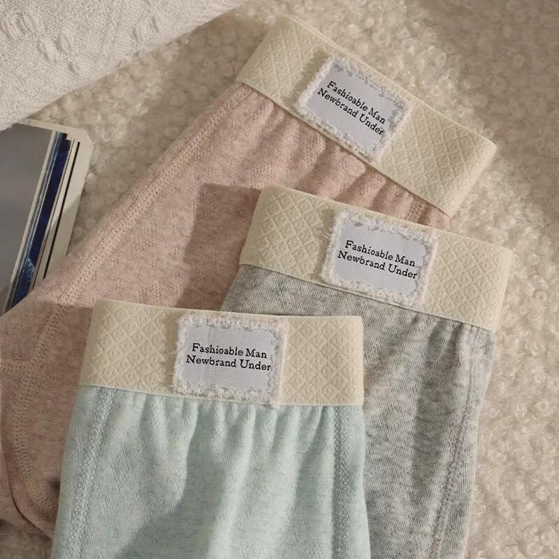 Men's Soft Modal Cotton Antibacterial Boxer Briefs 3-Pack