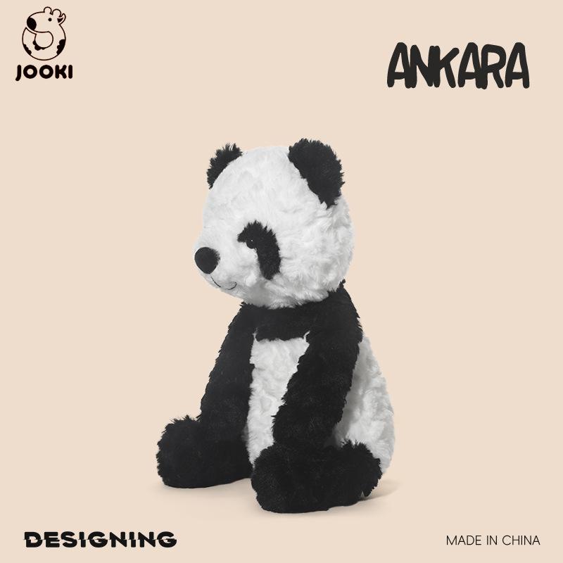 Panda Plush Toy - Ultra-Soft Stuffed Animal, Sleep Aid Pillow & Birthday Gift for Kids