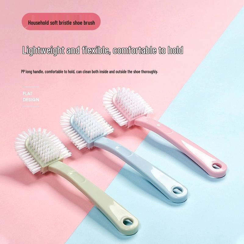 Double-Sided Suede Shoe Brush - Soft Bristles for Gentle Cleaning
