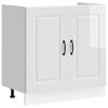 Vidaxl Sink Cabinet, Kalmar, White, 80X46X81.5 Cm