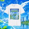 Maglietta Frutiger Aero Retro Internet, T-Shirt Grafica Y2K Webcore Cyber Estetica, Maglietta Unisex in Cotone Design Acquatico Futuristico