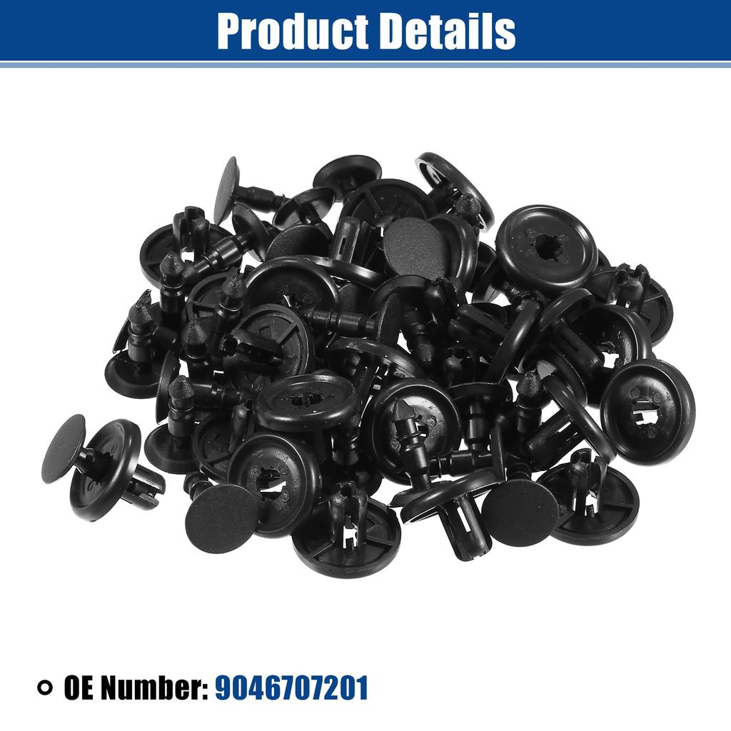 ACROPIX Car Front Fender Retainer Clip Push Type Rivet for Toyota Camry 2002-2014 No.9046707201-30