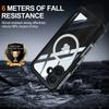Per iPhone 16e 17e 16 Pro Max 15 Plus IP54 Resistente all'acqua alla vita Custodia Magnetica Antiurto Antipolvere Pellicola Protettiva Schermo Anteriore Cover Trasparente