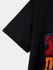 Herren T-Shirt mit Buchstabenmusterdruck, Kurzarm, Rundhalsausschnitt, lässiges, leichtes und bequemes Kurzarm-Top