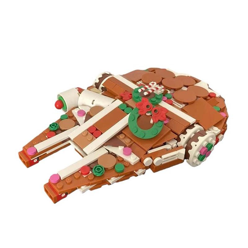 Bricklink Star Movie Weihnachten Lebkuchen Serie Raumschiff 40806 Walker Snowspeeder Bausteine Kinderspielzeug Weihnachtsgeschenk
