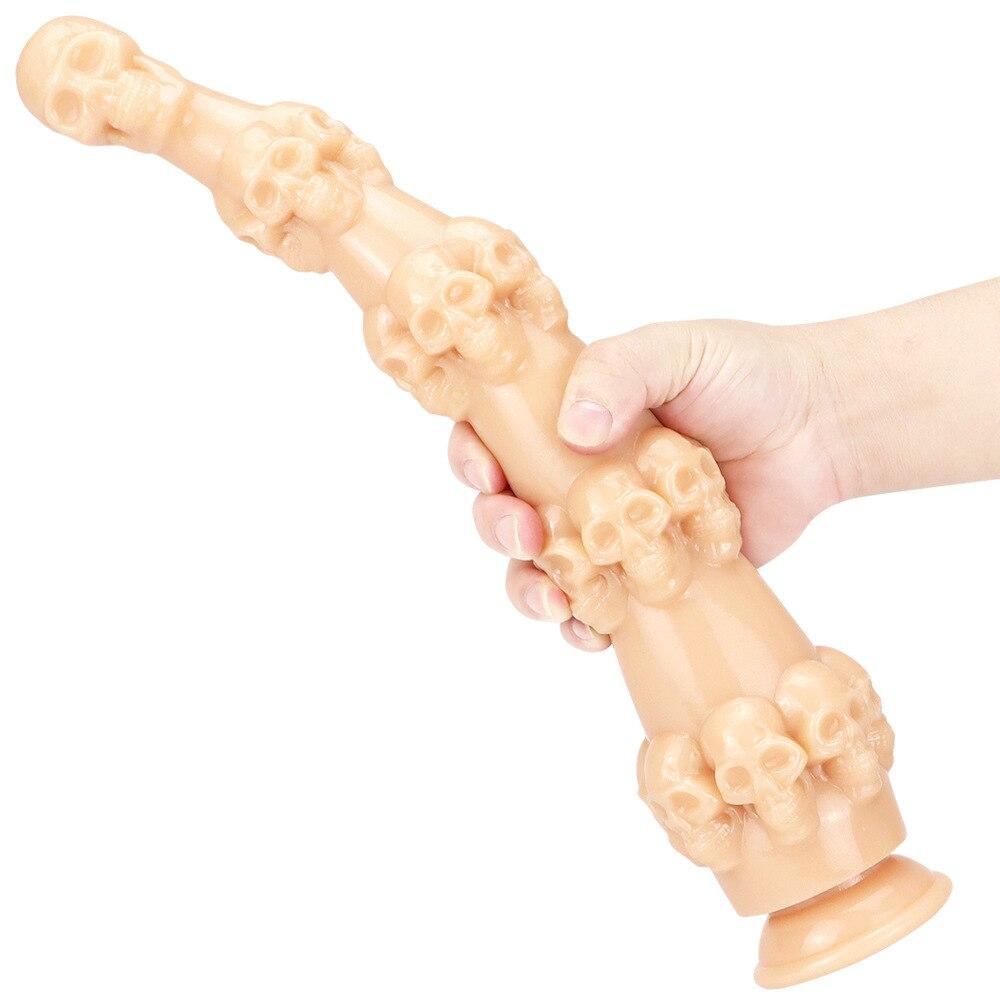 Strap on Huge Dildo for Anal Skull Sex Adult Toys Black Dragon Penis Fisting Sex Toys for Realistic Dildo Big Dick Fetish