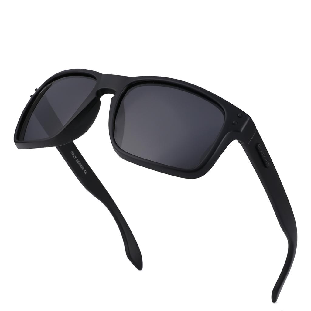 Retro Sunglasses for Men Women UV400 Protection Trendy Rectangular Frame for Traveling Driving Fishing Fashion