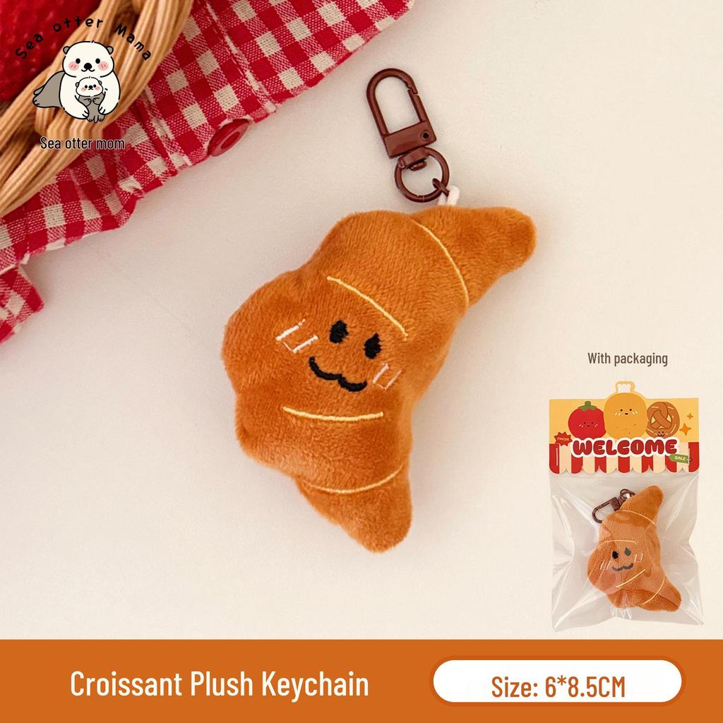Tengyi Cute Fruit Plush Doll Keychain Ornament for Girls