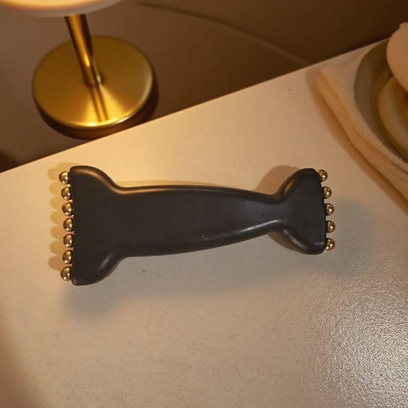 Traditional Brass Meridian Brush Face Massager for Puffiness Reduction Lifting Tightening Eye & Body Spa Facial Beauty Tool