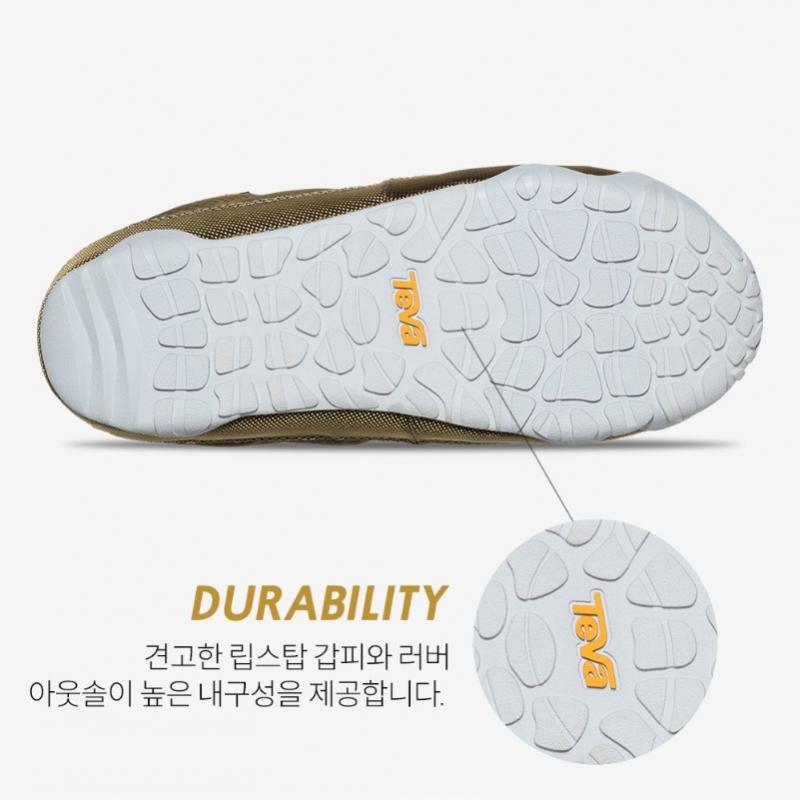 Teva Unisex Cushion Padding Slipper Camping Shoes Khaki Stvu2439582 Bto