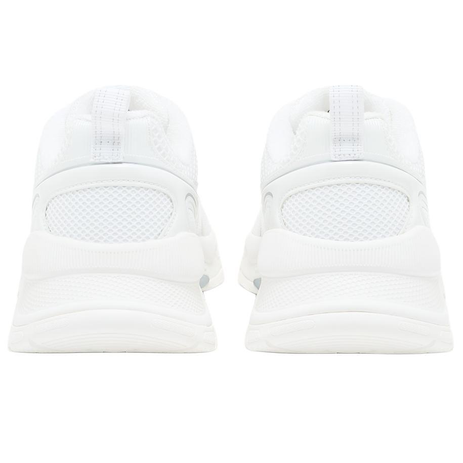Emporio Armani EA7 Predator Leather Color-Blocked Thick-Soled Lace-Up Low-Top Casual Shoes Unisex sneakers White X8X249XK446M0196