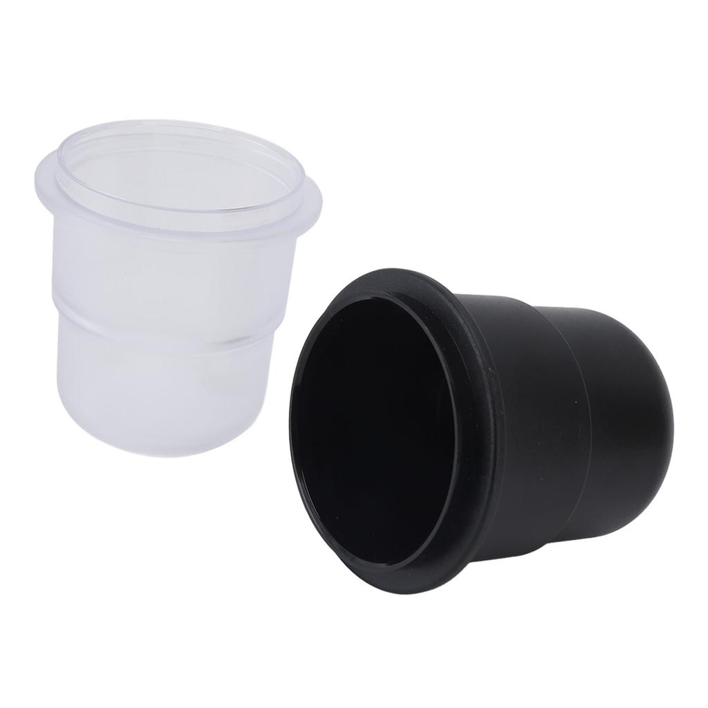 2Pcs 58mm Coffee Dosing Cup Matte Thickened Easy to Use Portafilter Dosing Mug for Coffee Maker Machine