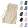 Shorts de plage décontractés d'été pour femmes, amples, respirants, haute élasticité, soie glacée, séchage rapide