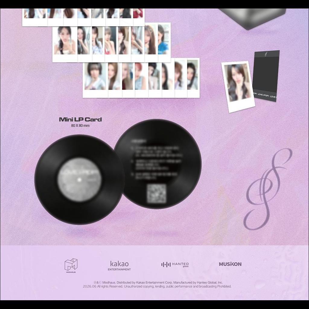 [Pre-order] tripleS LOVE & POP Pt.1 (Wappen Album) + Free Gift