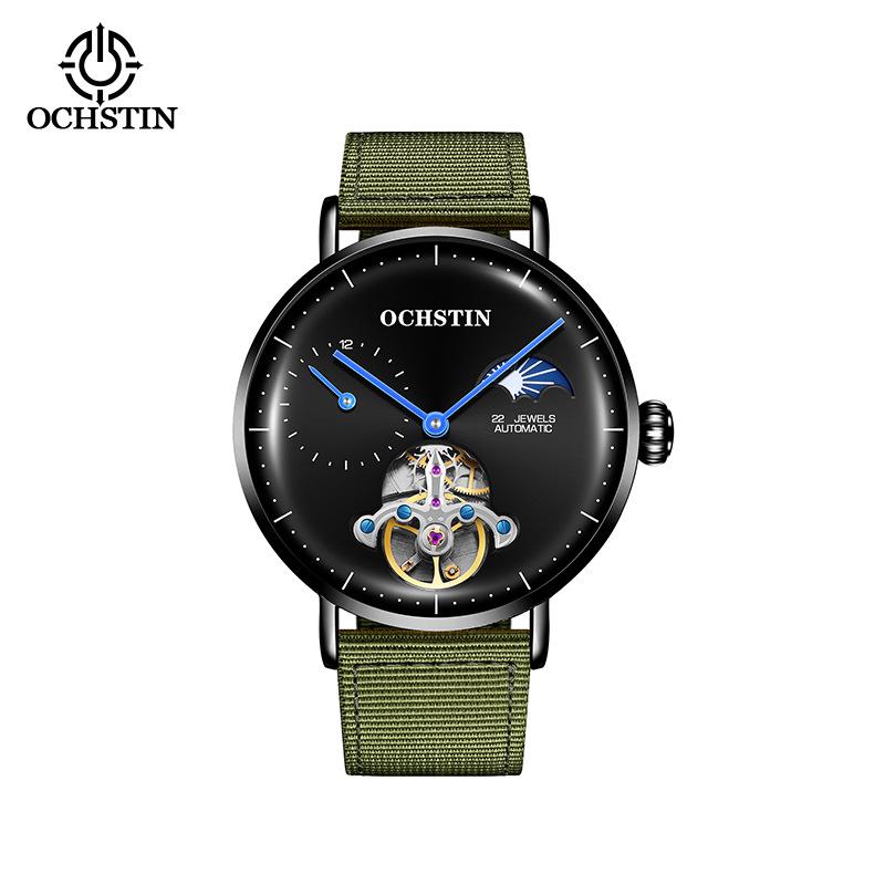 Swiss Tourbillon Automatic Men`s Waterproof Fashion