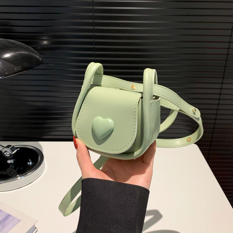 Trendy Mini Shoulder Bag For Women In Black White Green And Pink Stylish Compact Design