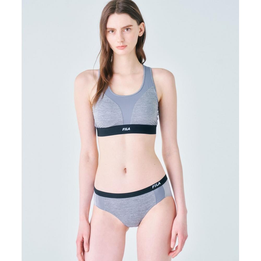 

Fila Underwear Активный пуншинговый легкий поддерживающий бюстгальтер-топ Fi4itf1043fmly MELANGEGREY/090