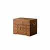 Large Wooden Jewelry Chest Organizer with Lock Drawer Holder for Rings Necklaces